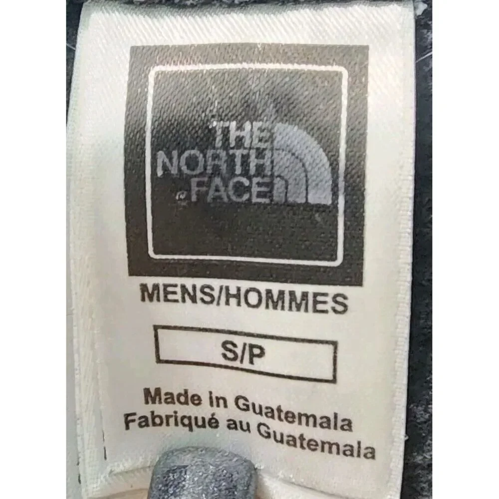 The North Face Hoodie Men's Small Black/Yellow Lettering‎